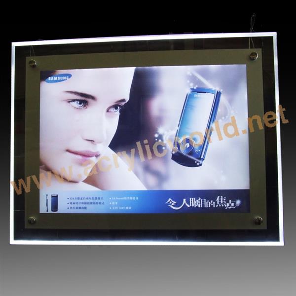 crystal advertising led light box